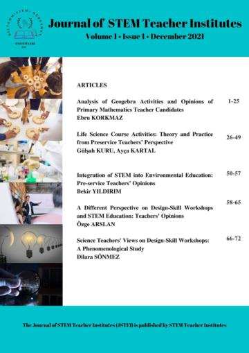 Vol. 1 No. 1 (2021): The Journal of STEM Teacher Institutes
